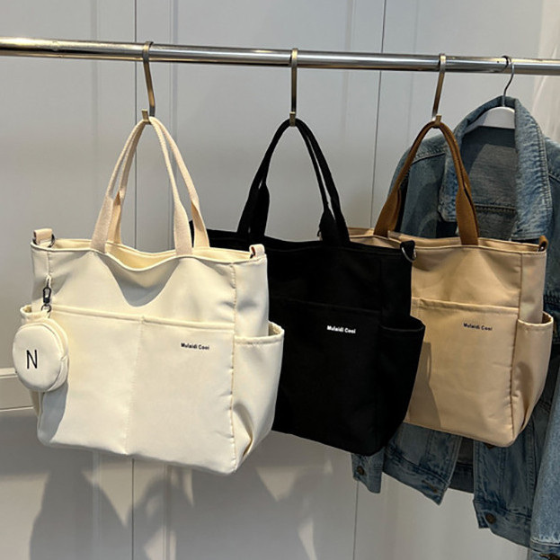 MODIVA Bolsa Tiracolo Escolar Impermeável em Tecido Oxford – Grande Capacidade para Universidade, Trabalho e Uso Diário