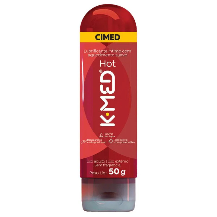 K-MED Lubrificante HOT - Massagem 50 ml - CIMED em Oferta na Shopee