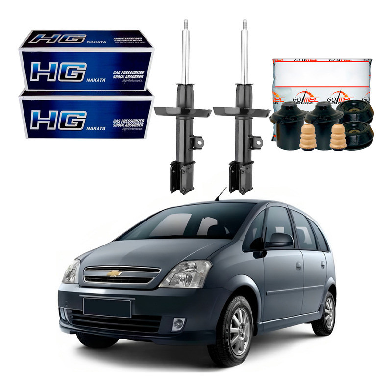 Kit Amortecedor Dianteiro, Meriva 1.4 1.8 2008 A 2012