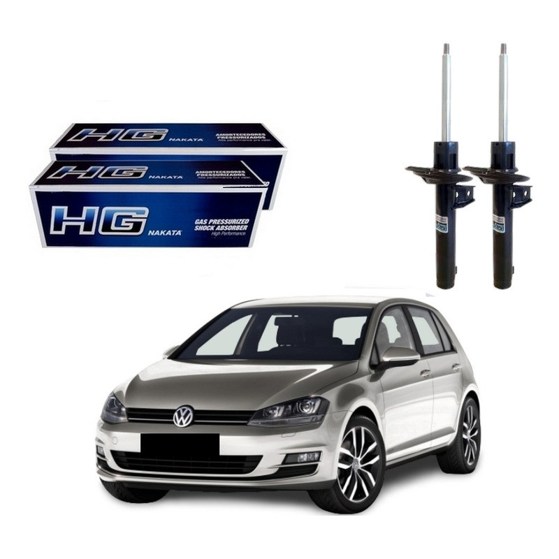 Par Amortecedor Dianteiro Golf 1.4 Tsi 2014 A 2017 em Oferta na Shopee