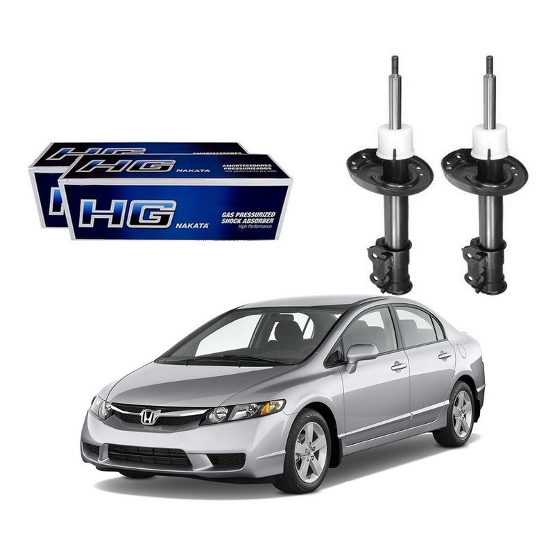 Par Amortecedor Dianteiro, New Civic 1.8 2006 A 2011