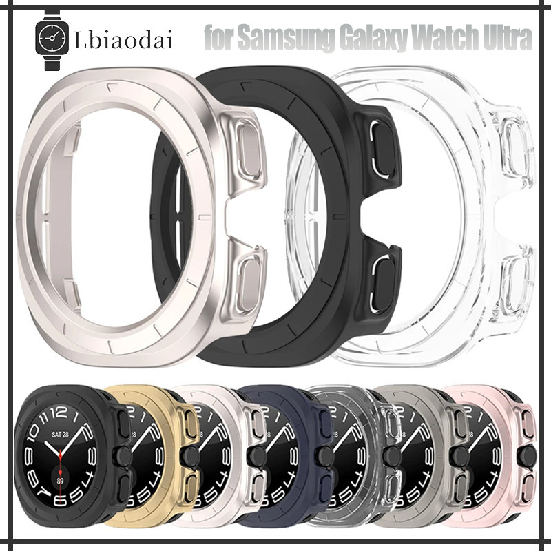 Capinha Capa Dura Vazada De PC Para Relógio Smartwatch Samsung Galaxy Watch Ultra 47mm Case Sem Película Acessórios