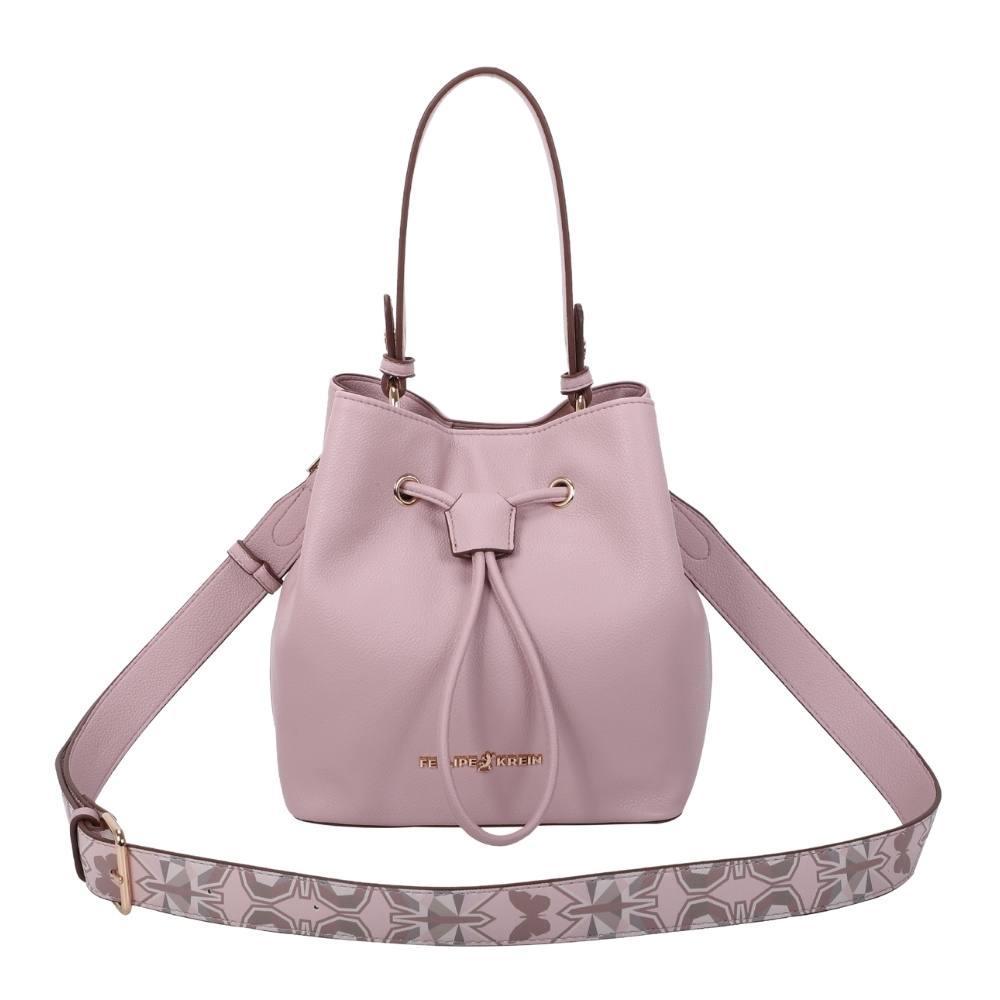 Bolsa Bucket Média Fellipe Krein Ss23 Butterfly Fk613 Liso - Nude em Oferta na Shopee