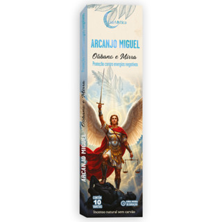 Incenso Lua Mistica Santos Catolicos 0% Carvao cx C10 Var Fragrancia:Arcanjo Miguel em Oferta na Shopee
