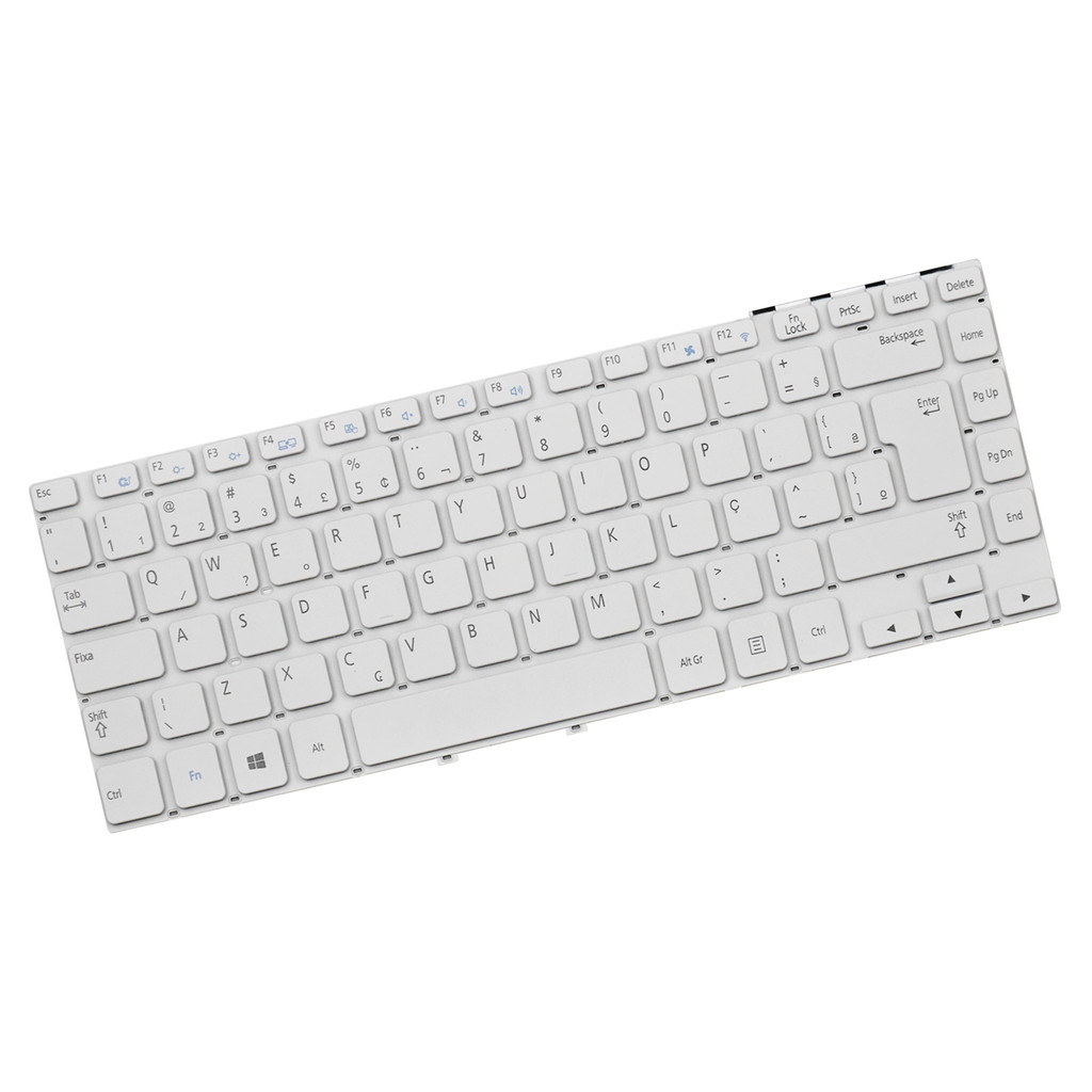 Detalhes do Teclado para Notebook Samsung 270E4E | Branco ABNT2