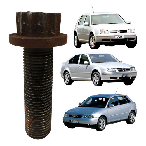 Parafuso Semi Eixo Volkswagen Golf Bora Audi A3 Original Ma - Marrom-escuro