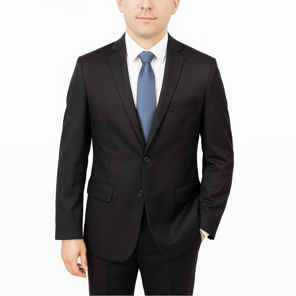 Terno Slim Masculino Premium De Luxo - Paletó+Calça - Preto - Azul Marinho - Cinza Claro