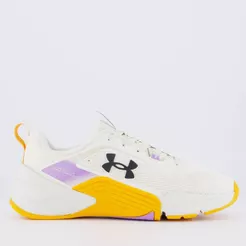 Tênis Under Armour Tribase Reps 2 SE Bege e Laranja