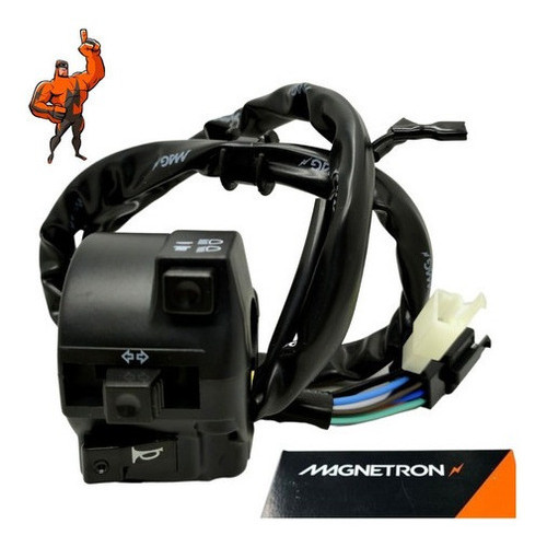 Chave De Luz Punho Seta Completa Honda Xre 300 2010 2011 2012 Original Magnetron