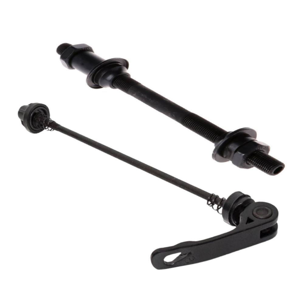 Kit Eixo Traseiro furado + Blocagem em alumínio PACO Preto