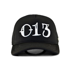 Boné Snapback Trucker Chorão 013 Black