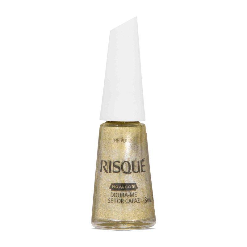 Esmalte Metálico Risqué Nova Cor! Doura-me Se For Capaz 8ml em Oferta na Shopee