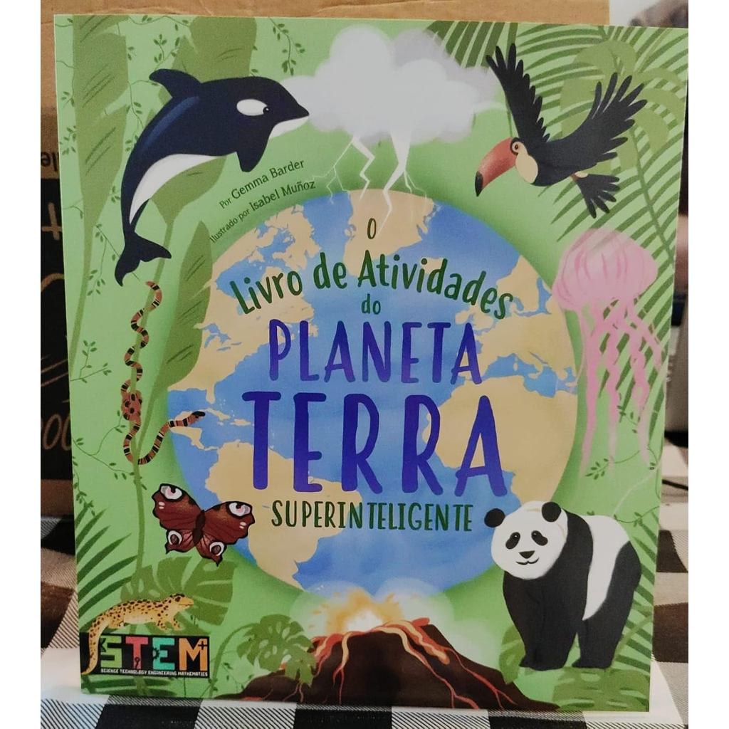 O Livro de Atividades do Planeta Terra Superinteligente