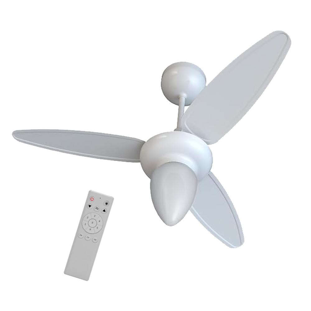 Ventilador Teto 3 Pás Inverter Controle Wind Bivolt Ventisol