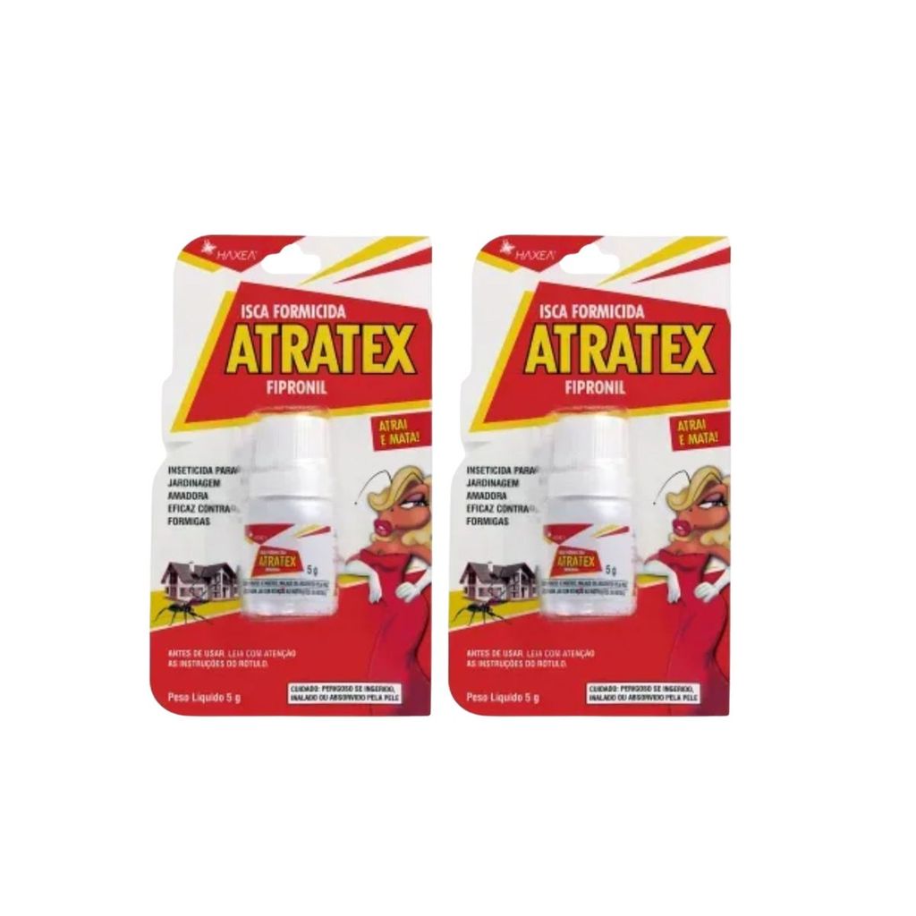 KIT 02 Atratex 5g Formicida -Formiga Doceira Doméstica Isca