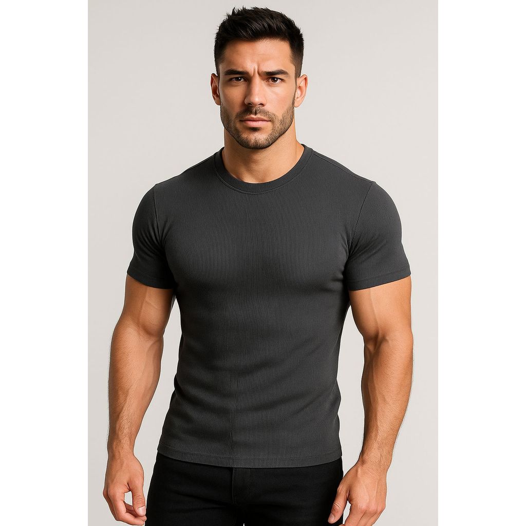 Camisa Camiseta Justa Americana Canelada Gringa Hip Hop  Camiseta Slim Envio Imediato