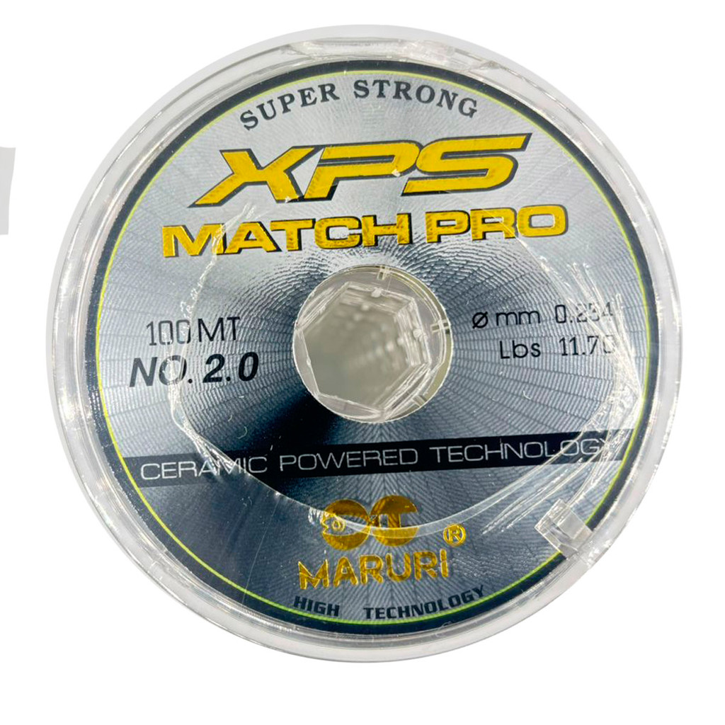 Linha Pesca  Monofilamento Maruri 0,23mm 11,7lb Xps Match Pro 1000 Metros