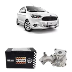 Bomba D'agua Ford Ka 1.0 12v Tivct 3 Cilindros 2014 A 2020