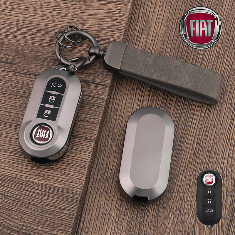 Chaveiro com Capa para Chave de Carro FIAT Adequado para PUNTO/PALIO/UNO/STRADA/SIENA/MOBI/Grand UGHK
