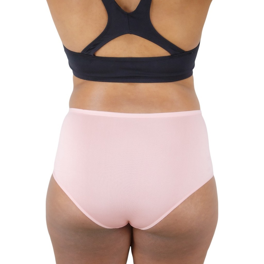 Detalhes do Kit 5 calcinhas gestante e pós parto cintura alta confortável microfibra hot pants