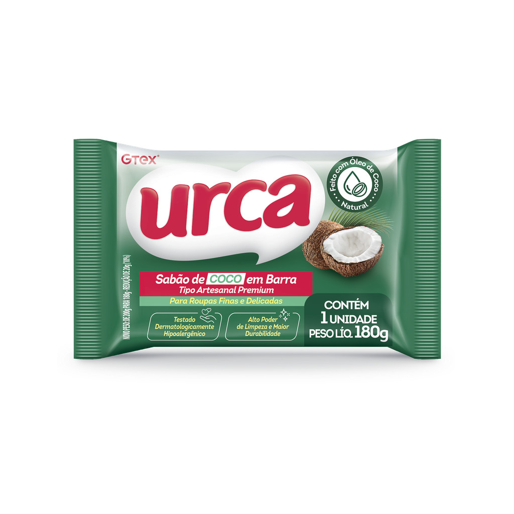 Sabão em Pedra Coco Urca Flow Pack - 180g em Oferta na Shopee