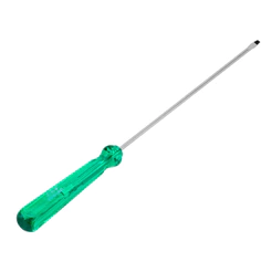 CHAVE DE FENDA, SL3 1/8 X 6 POL, 150MM, CRV, CABO VERDE, 1PC // MTX