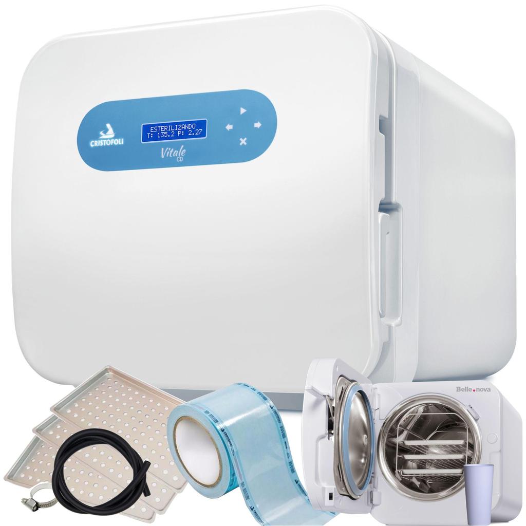 Autoclave Cristófoli Cd 21 Litros + Embalagem Tubular