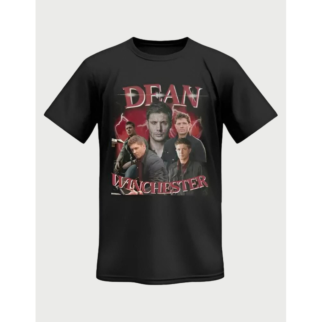 Camiseta Dean Winchester Personagem Série Supernatural Sam