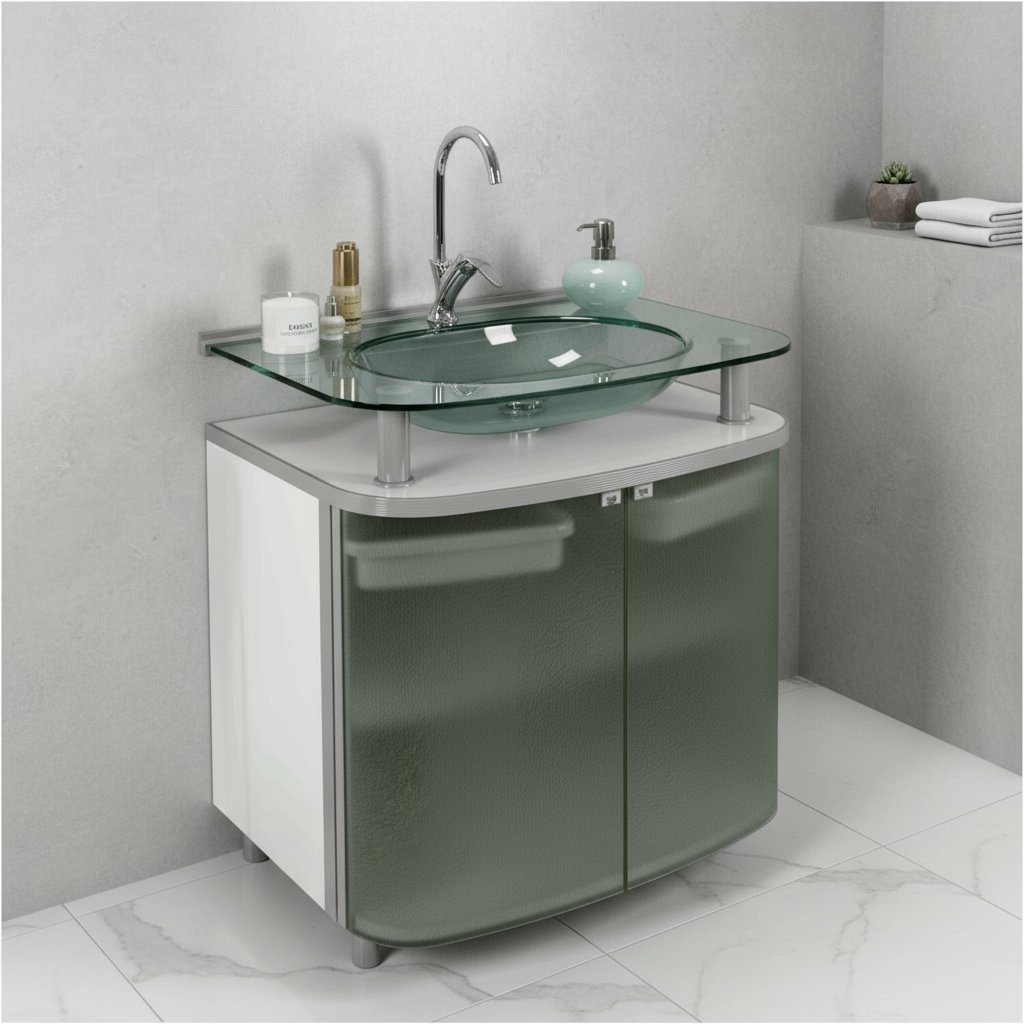 Gabinete - Standard com Cuba Moldada em Oferta na Shopee