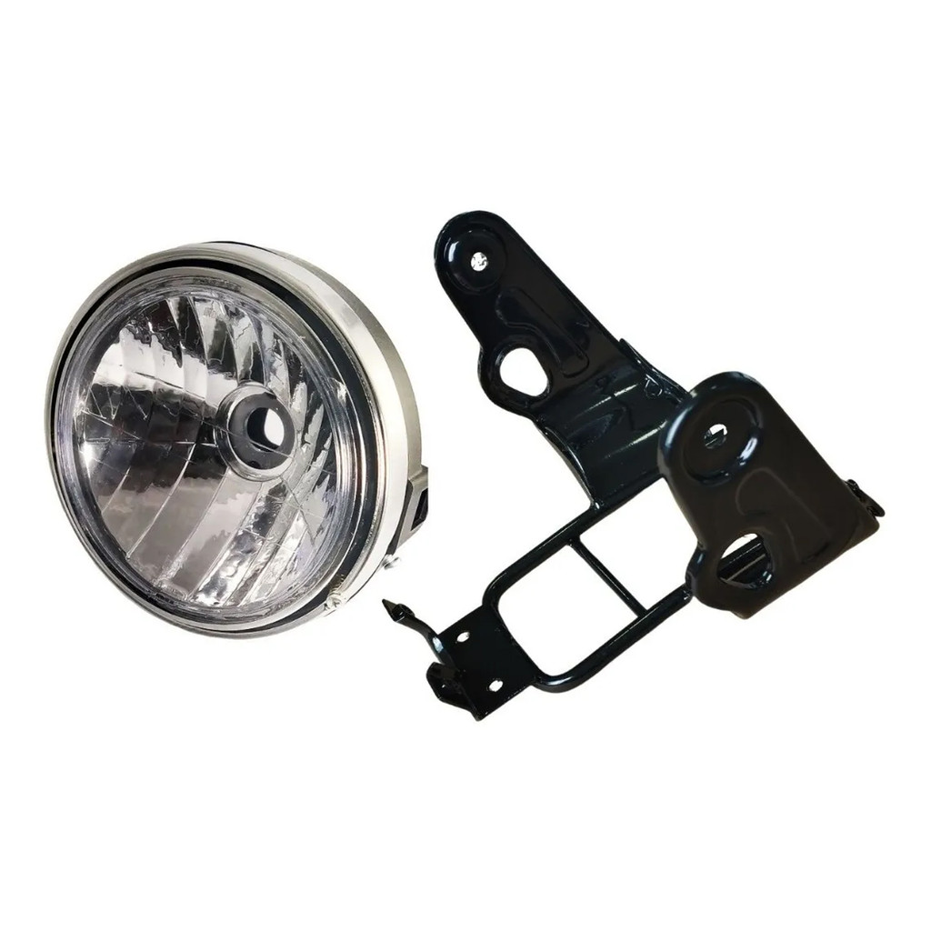 Suporte Aranha Frente Farol Completo Ybr 125 2001 2002 2003 2004 2005 2006 2007 2008