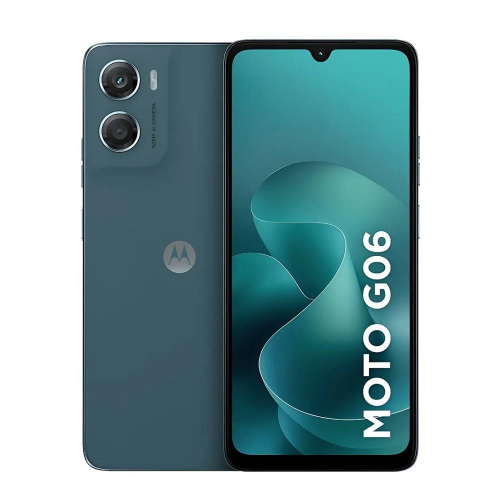 Smartphone Moto G06, 128GB, Câmera Traseira 50MP, Azul Marinho