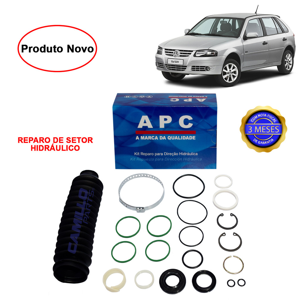 Kit Reparo Caixa De Direção Hidráulica Dhb Gol G3 2000/2008 em Oferta na Shopee