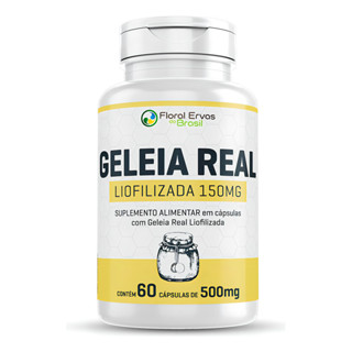 Suplemento Geleia Real Liofilizada 60 Caps 500 Mg - Floral Ervas do Brasil em Oferta na Shopee