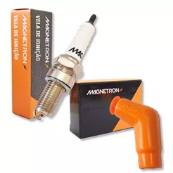 Vela + Cachimbo P/ Honda Crf 230f Magnetron