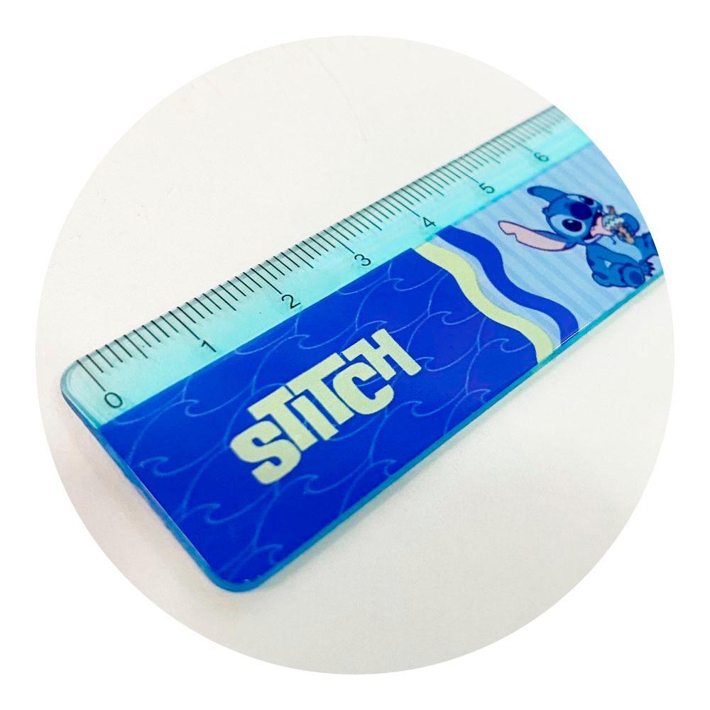 Régua Escolar Pequena 15cm Disney Stitch 1und Molin · foto 2