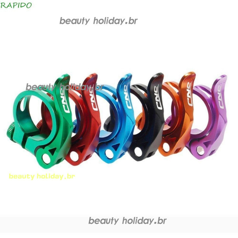 Grampo De Assento De Bicicleta RAPIDO MTB De Estrada Ultralight 31,8mm/34,9mm Liberação Rápida De Engrenagem Fixa