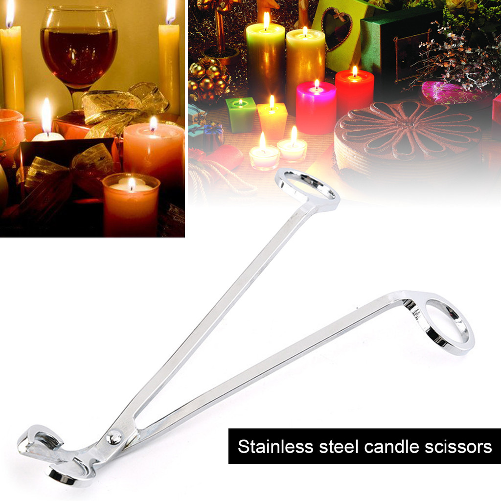 Aparador De Pavio De Aço Inoxidável Premium Layonora 1 Peça-Ferramenta Perfumada Para Cuidados Com Velas Kits , Lembranc em Oferta na Shopee