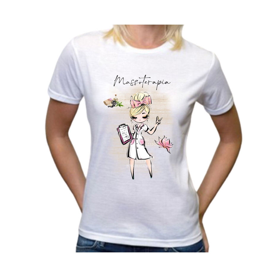 Camiseta T-shirt 30.1 Massoterapia Massoterapeuta massagem terapêutica reabilitação relaxamento estética Premium Envio I