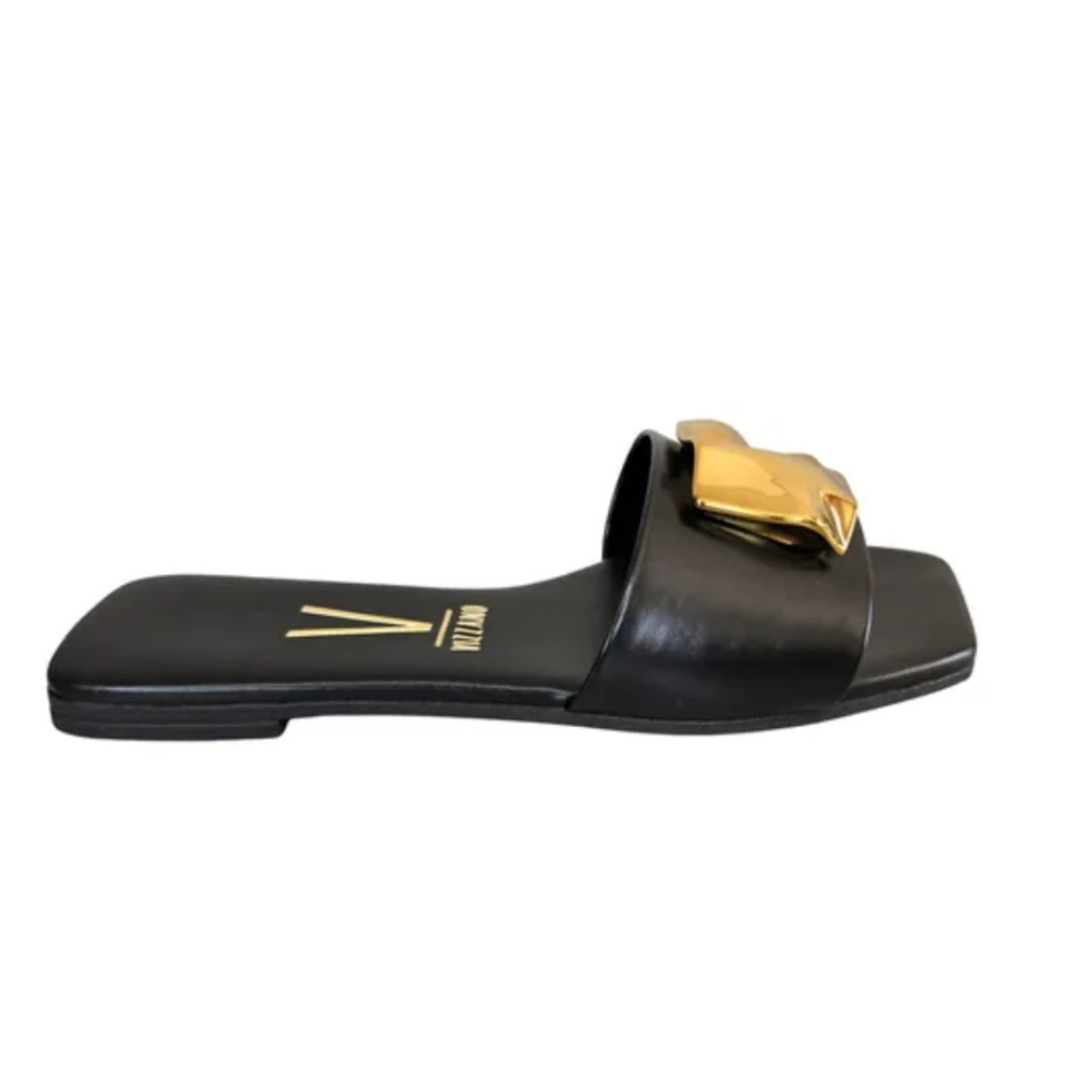 Sandália Rasteira Feminina Casual Slide Leve Flat Confortavel Vizzano