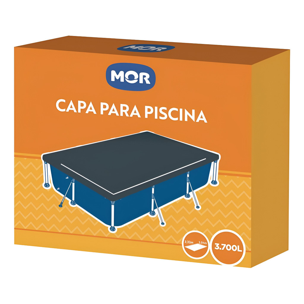Capa Proteção Piscina Mor 3700 Litros Premium Retangular em Oferta na Shopee