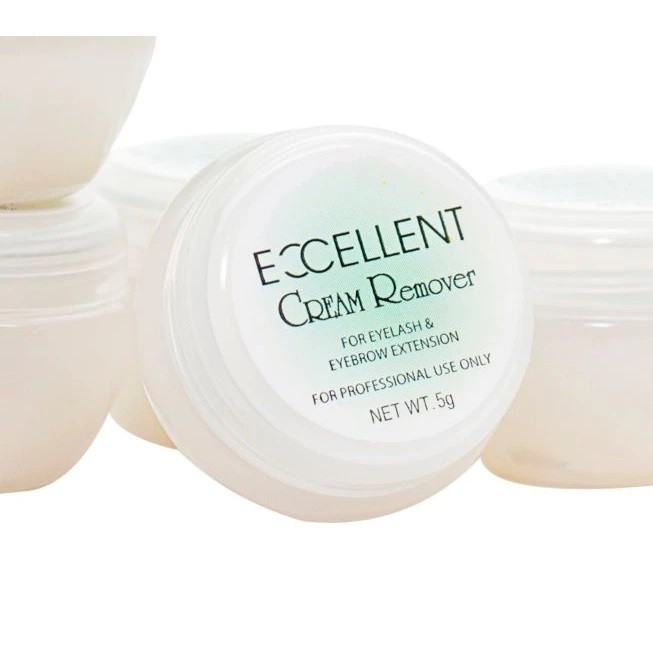 Removedor Excellent cream 5g 0 Removedor Exce Cream é indicado para remover de forma suave os cílios