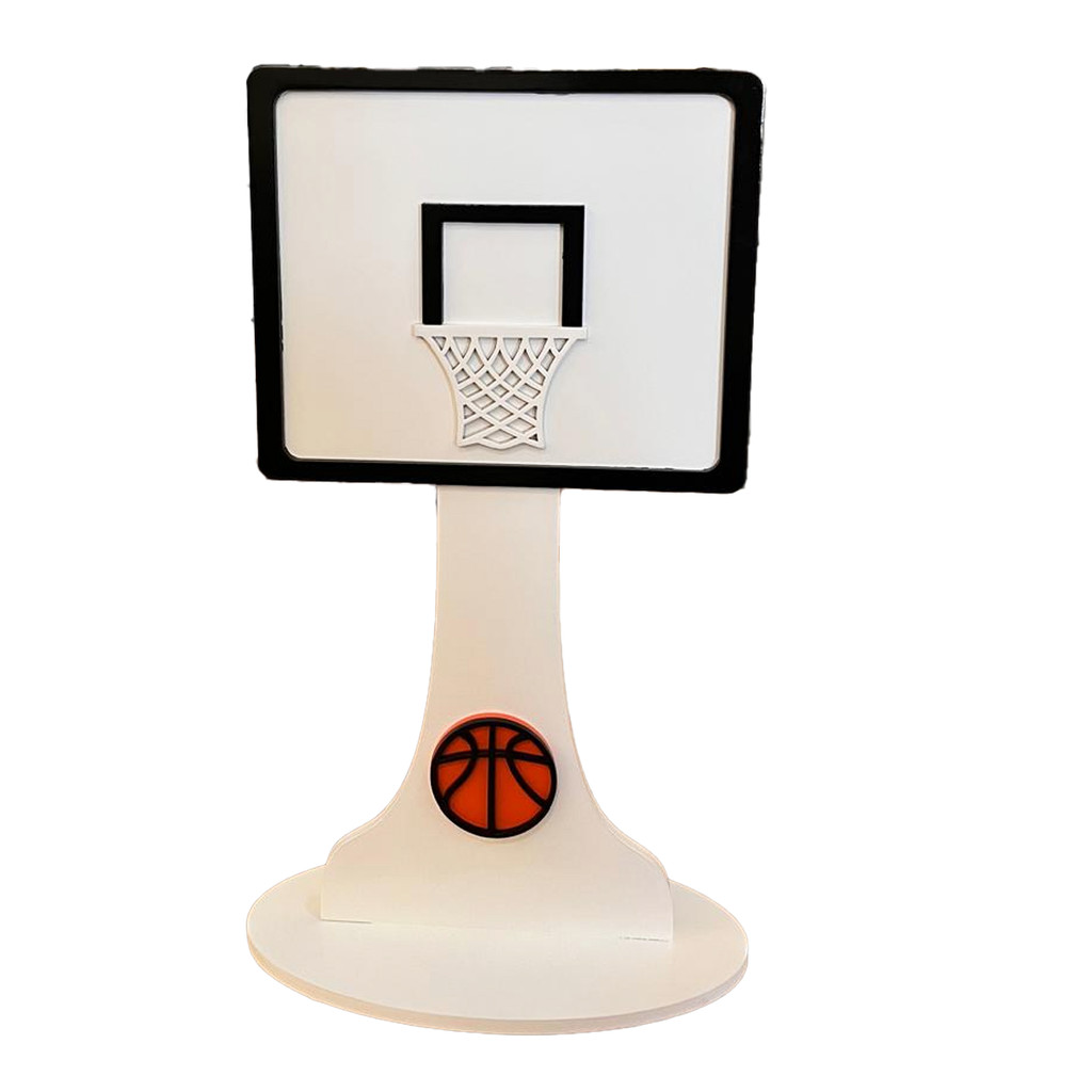 Display MDF Tabela De Basquete Decoração Mesa De Festa