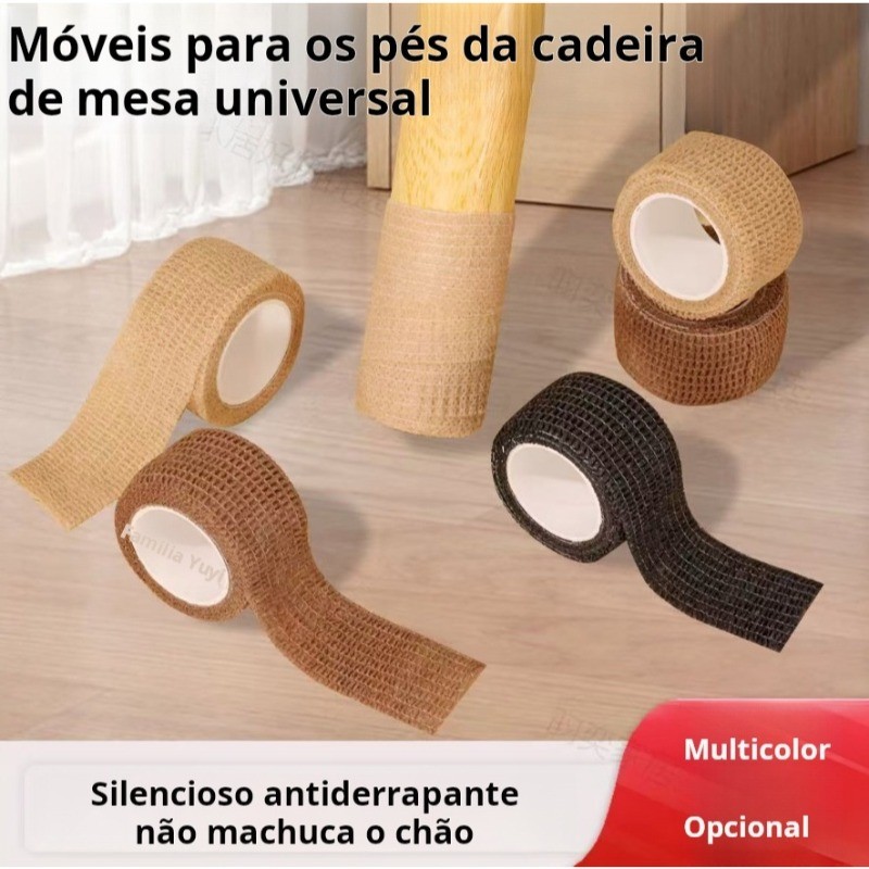 Almofadas antiderrapantes para pés de mesas e cadeiras protetores de piso bandagens elásticas autoadesivas. em Oferta na Shopee