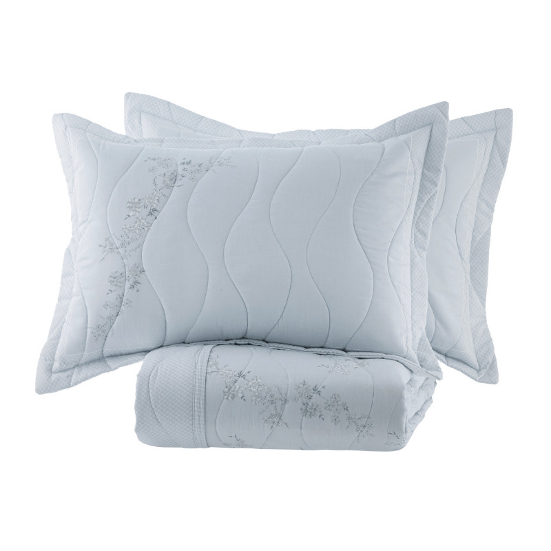 Cobre Leito 300 Fios Satinée Kacyumara Brenna em Oferta na Shopee