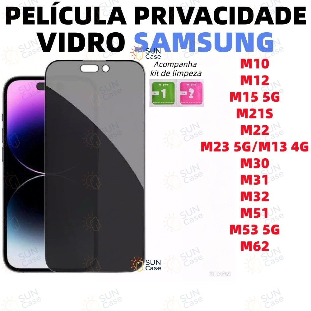 Película Para Samsung Galaxy M53 M23 M31 M21S M15 M12 M13 M54 M55 M51 M32 M62 M3