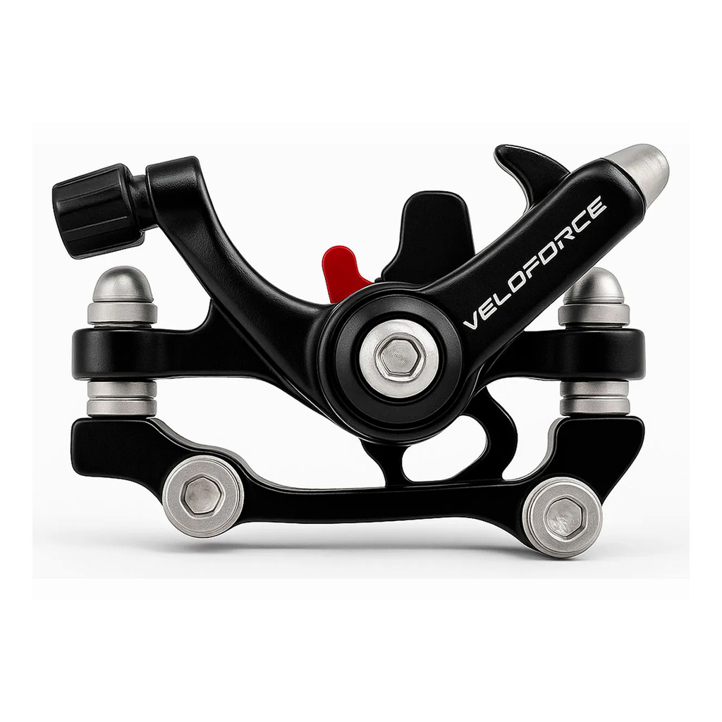 Pinça Freio Disco Mecânico Bicicleta Veloforce Rotor 160mm MTB Traseiro ou Dianteiro