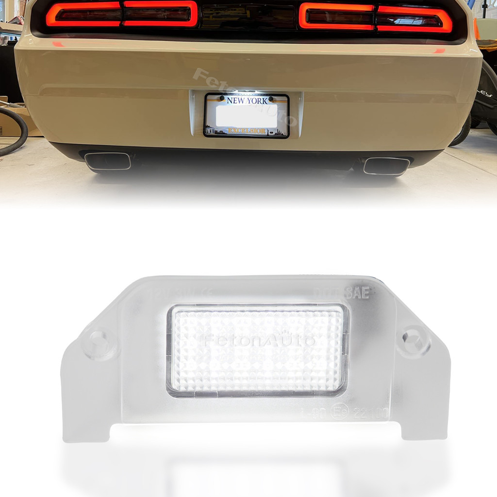 Acessórios Do Carro Iluminação Nova Placa De Número De Licença Lâmpada Traseira Para Dodge Charger Challenger 05-14 LED 