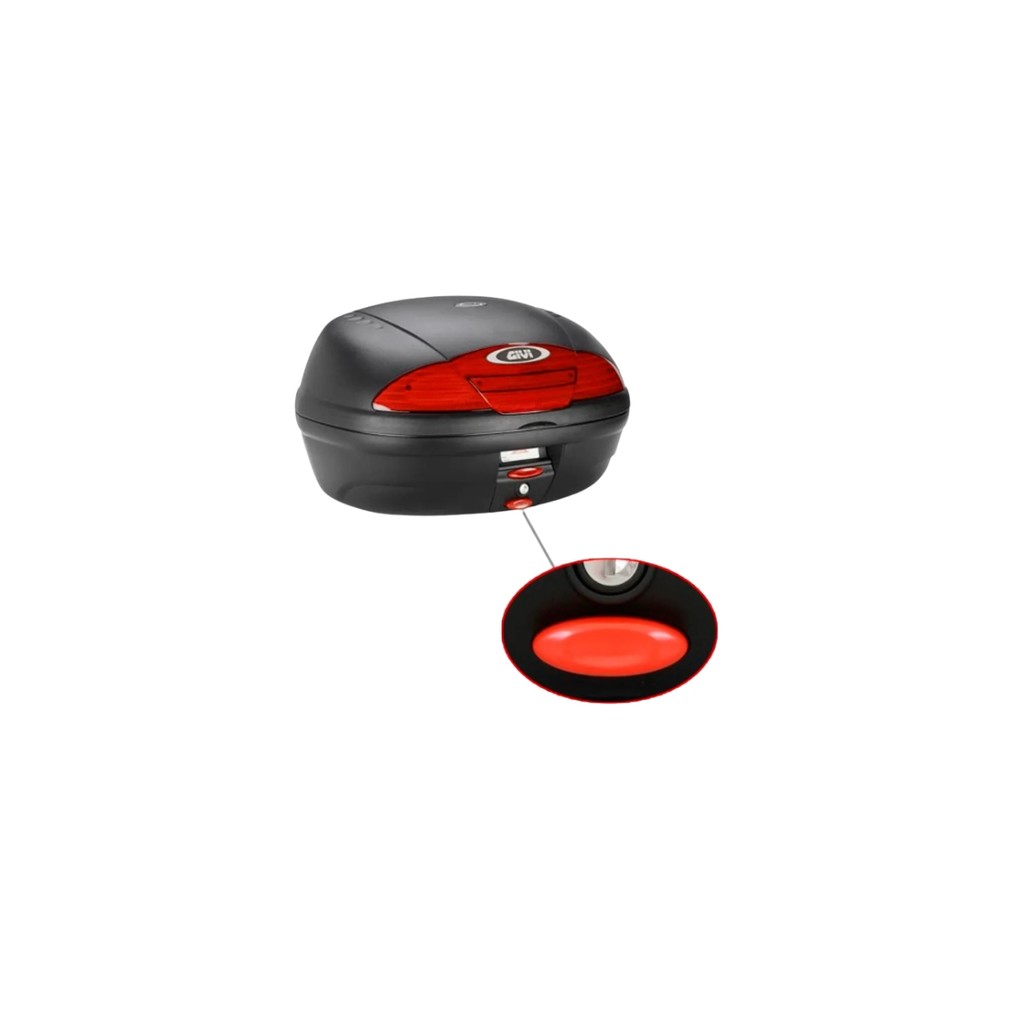 Pulsante Vermelho Givi Z645R - Botão de Abertura  Baú Traseiro (Reparo Peça de Reposição Original)