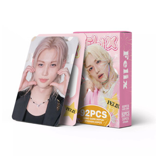 92 Unidades/Caixa STRAYKIDS SOLO FELIX Photocards KPOP LOMO Cartão em Oferta na Shopee