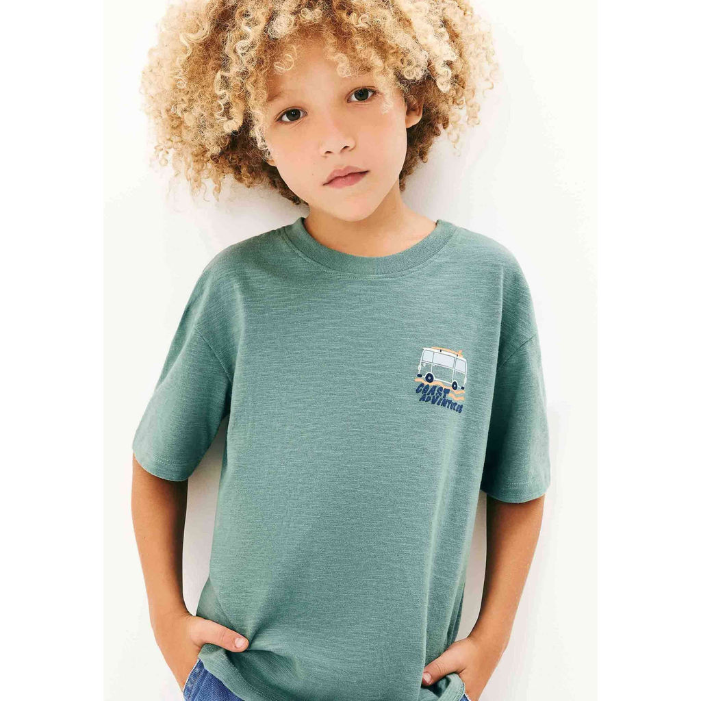 Camiseta Oversized Infantil Menino Estampada em Oferta na Shopee